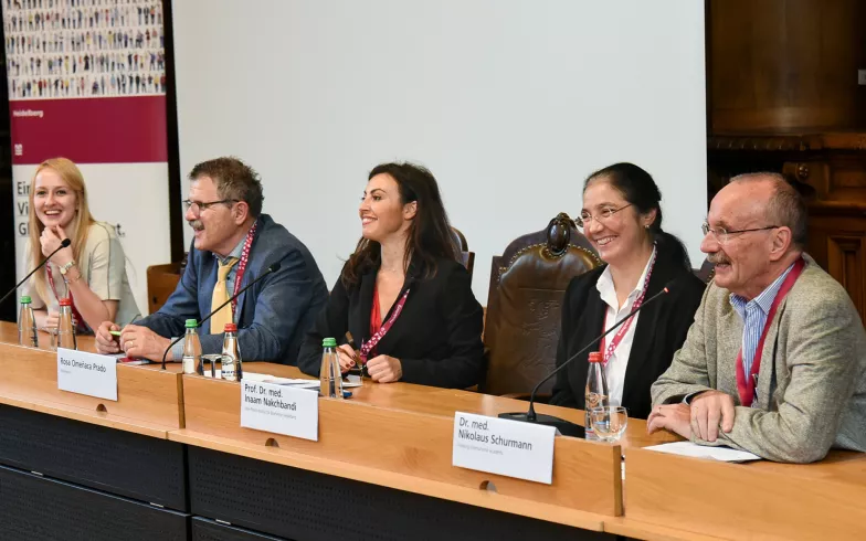 Diskussionsrunde in einem Workshop